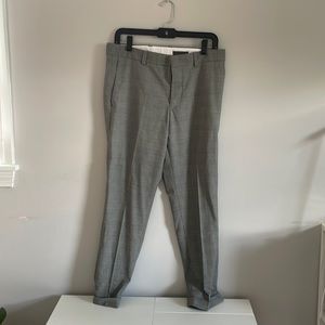H&M skinny fit tapered dress pants